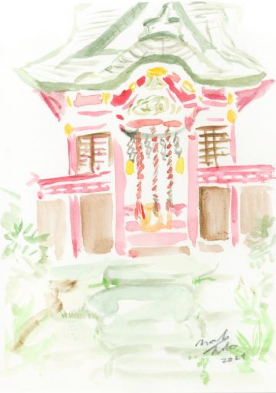 【今月の絵】花園神社